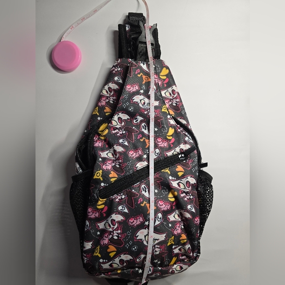 Angel Dust Hazbin Hotel Bookbag - Sling Backpack - New - Crossbody - Picture 6 of 6